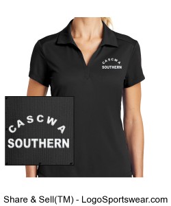 CASCWA - SOUTHERN SECTION WOMENS NIKE POLO SHIRT Design Zoom